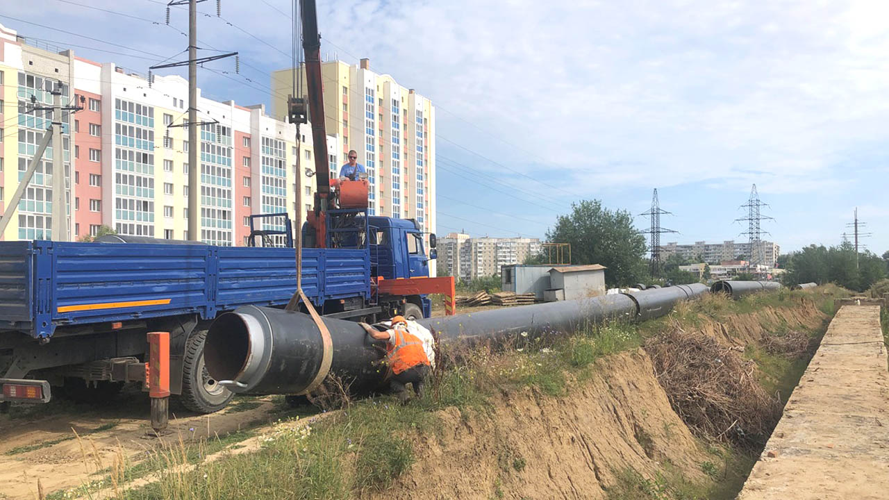 «Квадра» заменит теплосети на улице Космонавтов в Орле 
